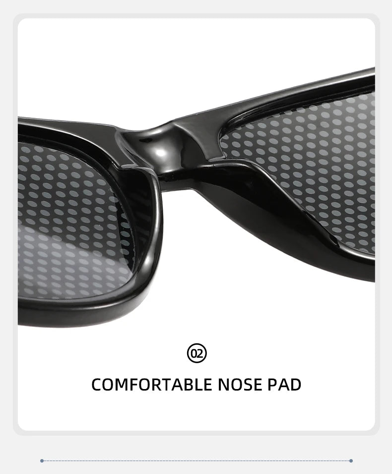 8PCS HD Vision Flag Sunglasses