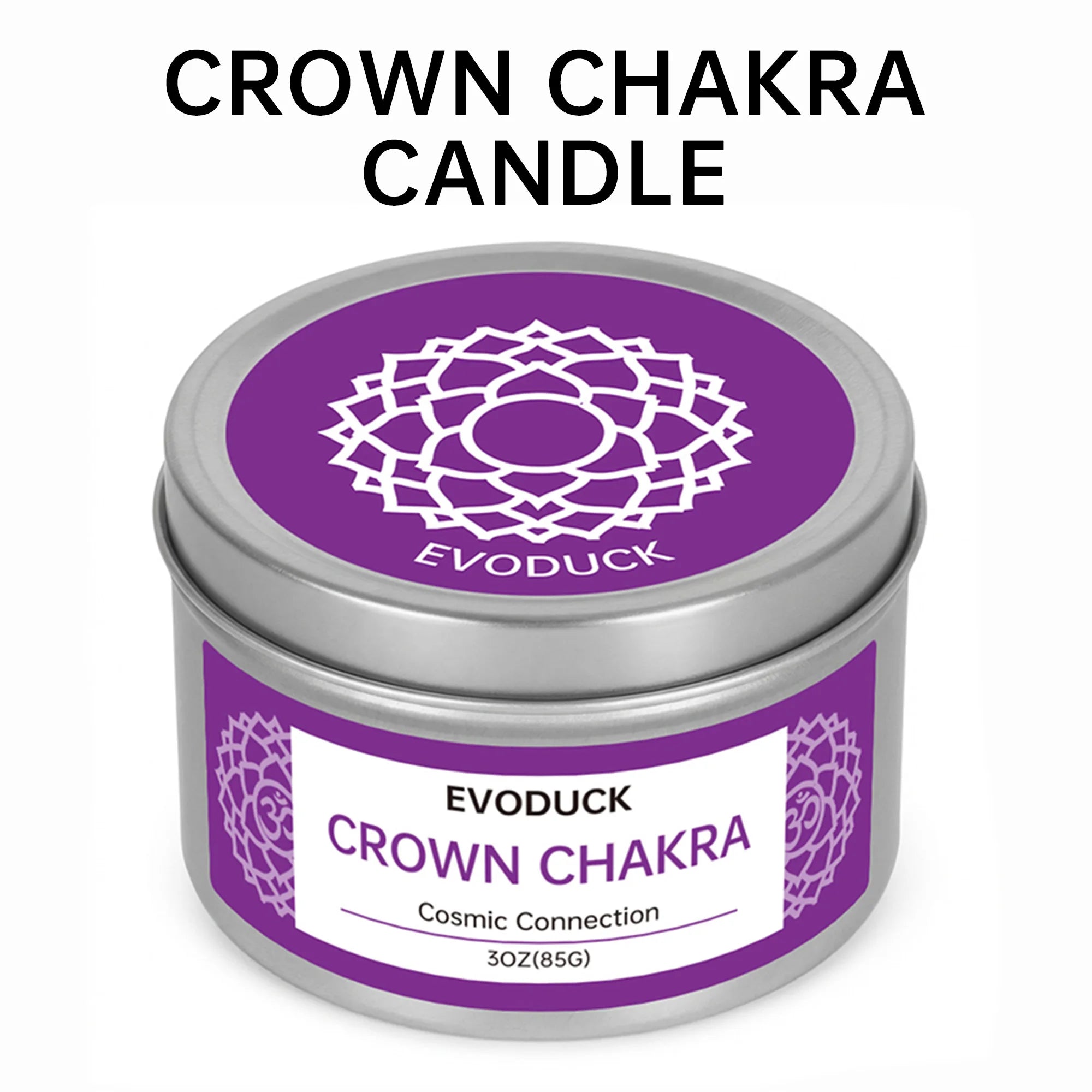 Bougie Énergétique Chakra Sacré & Cristaux