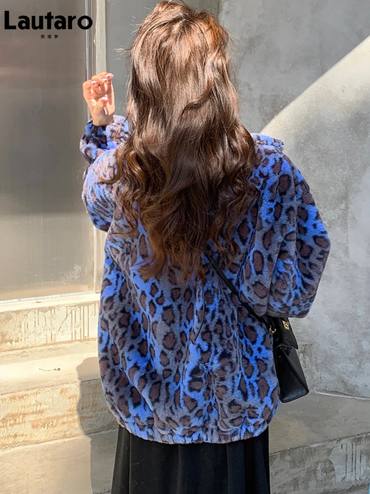 🐆 Manteau Blue Wild