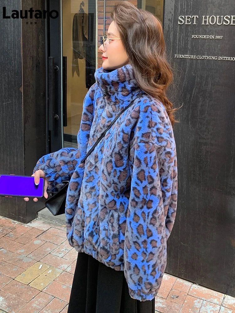 🐆 Manteau Blue Wild