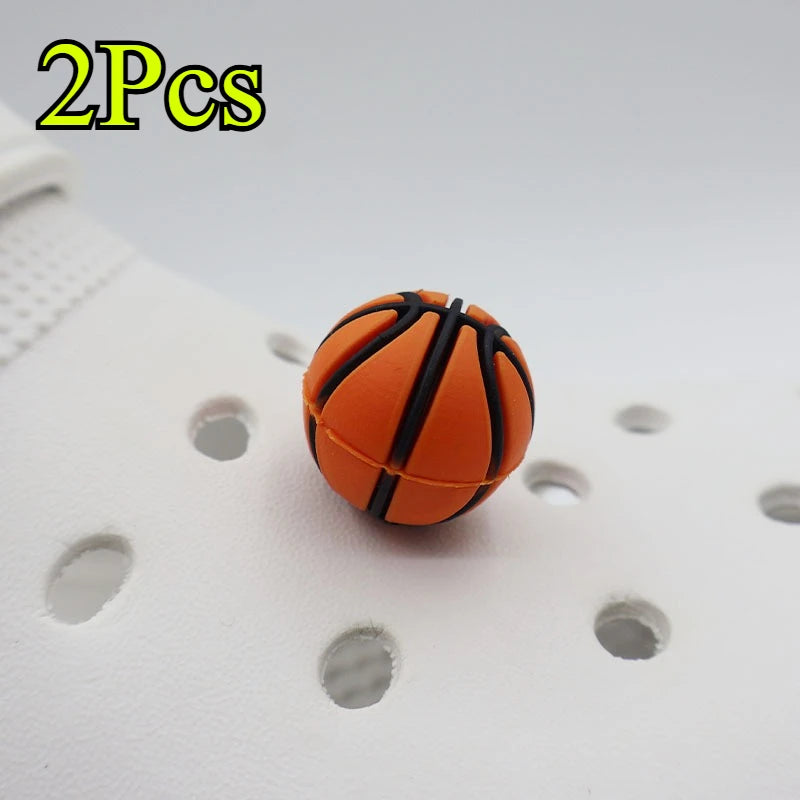 Shoe Charm for Clogs Sandals Basketball