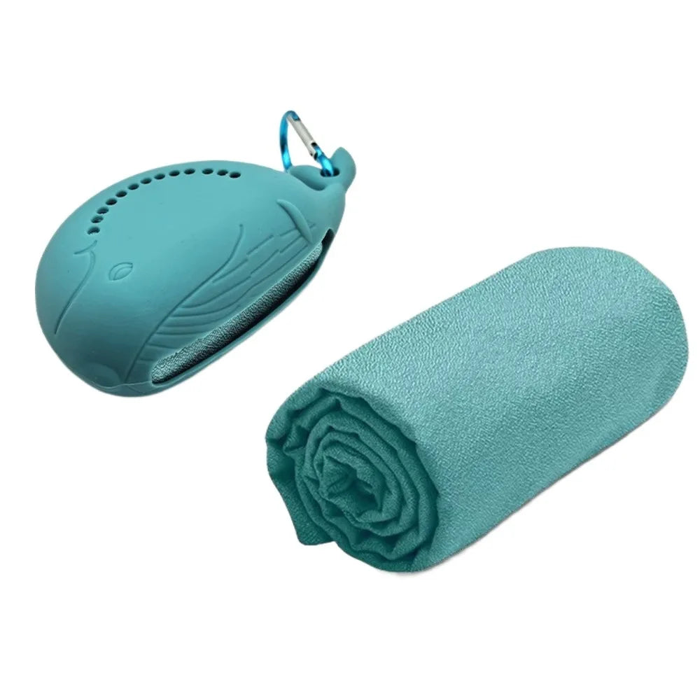 Serviette Rafraîchissante Instantanée – Sport, Plage & Bien-être