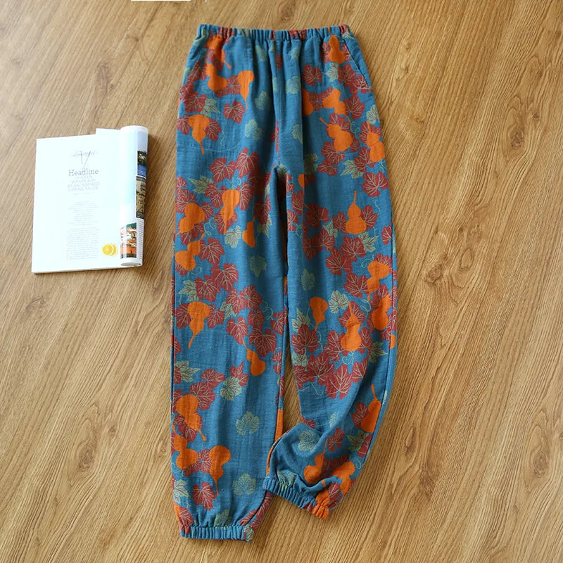 ☁️ Pantalon Cocoon en Gaze de Coton