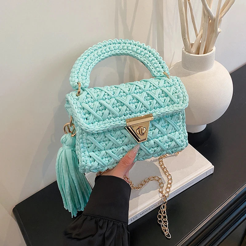 🩷 Sac Crochet Majorelle