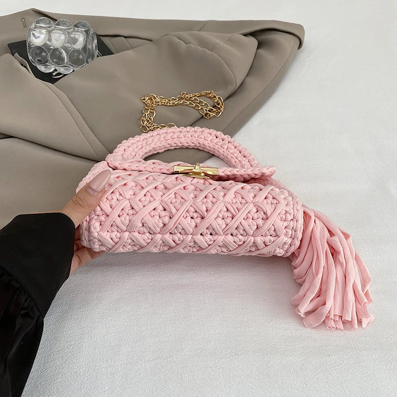 🩷 Sac Crochet Majorelle