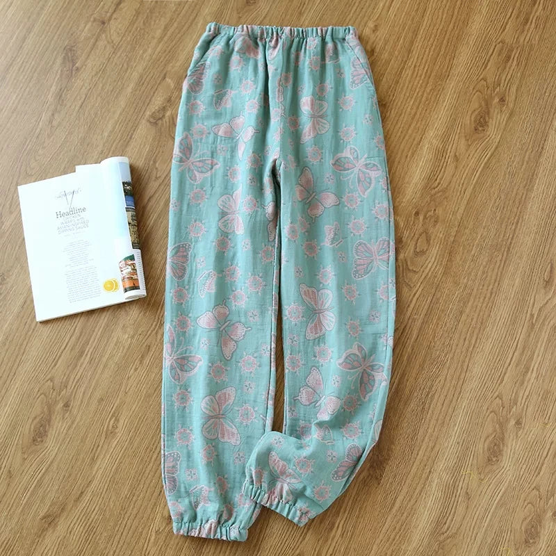 ☁️ Pantalon Cocoon en Gaze de Coton