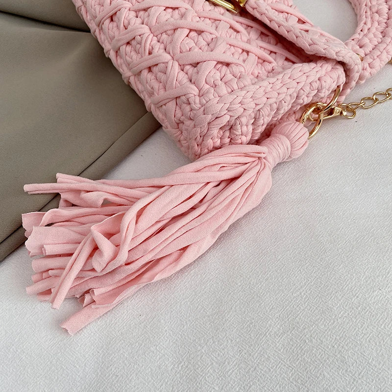 🩷 Sac Crochet Majorelle