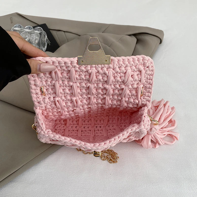 🩷 Sac Crochet Majorelle