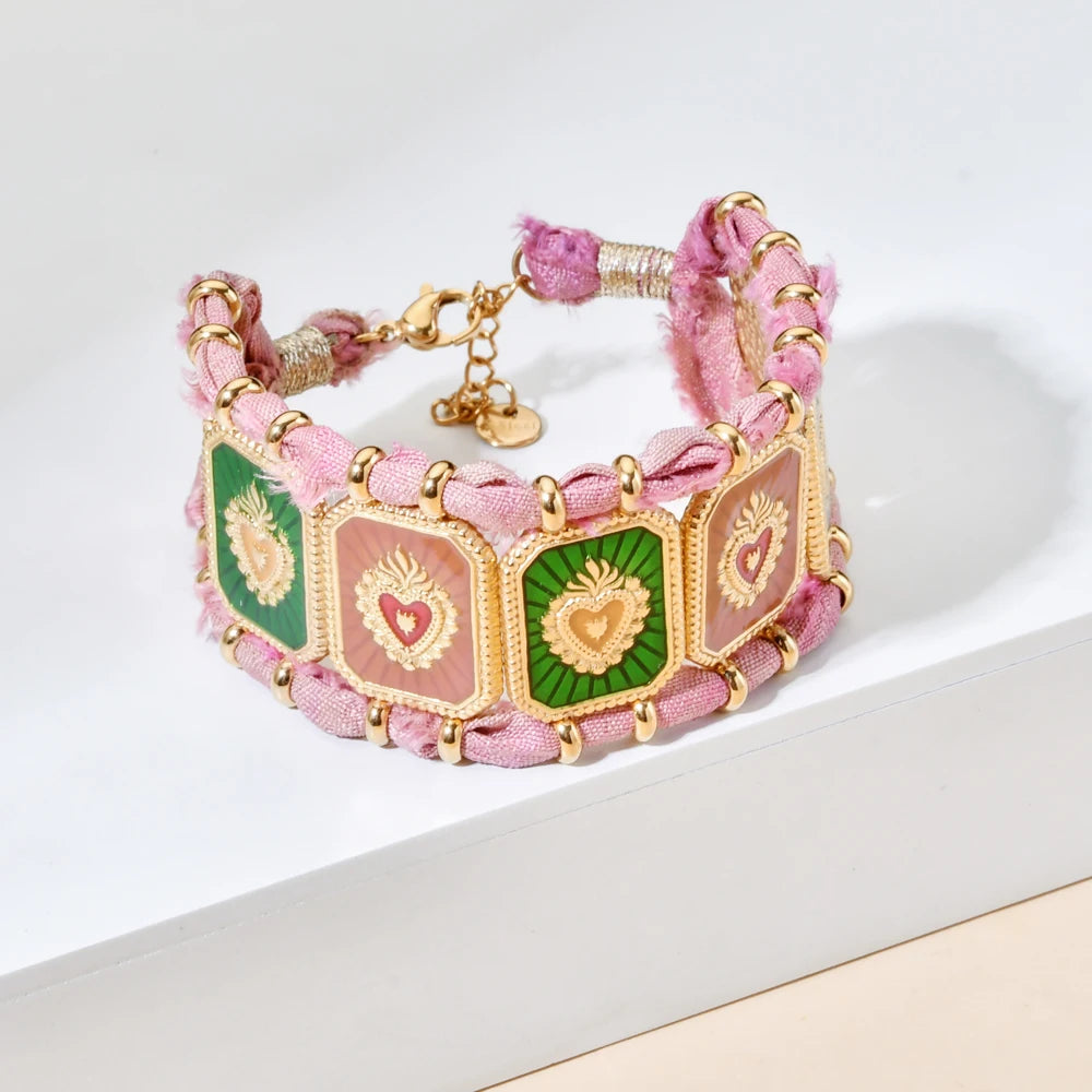💖 Bracelet Bohème Corazón