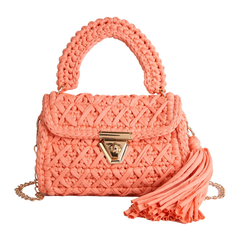 🩷 Sac Crochet Majorelle