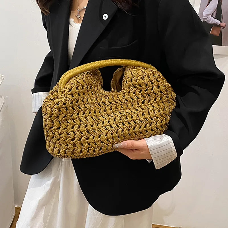 Le Moka Nomade – Sac Tressé Bohème Chic