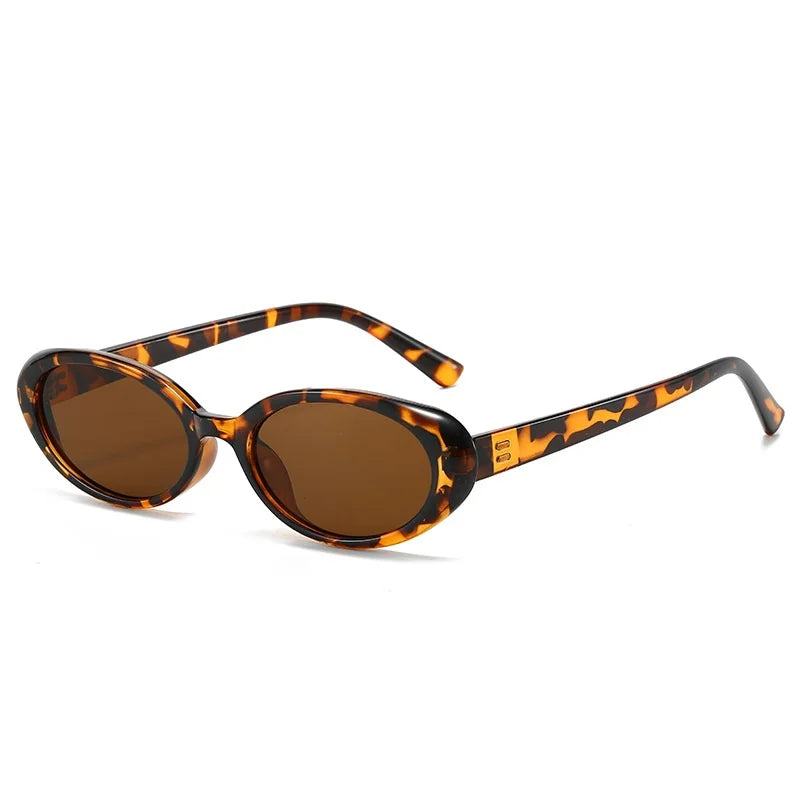 Lunettes de soleil rétro ovales