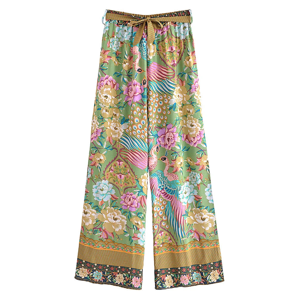 Ensemble Kimono Bohème Paon