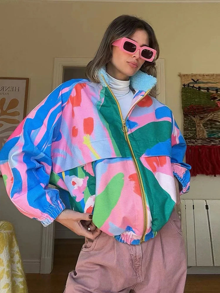 🌈 Veste Pop Art