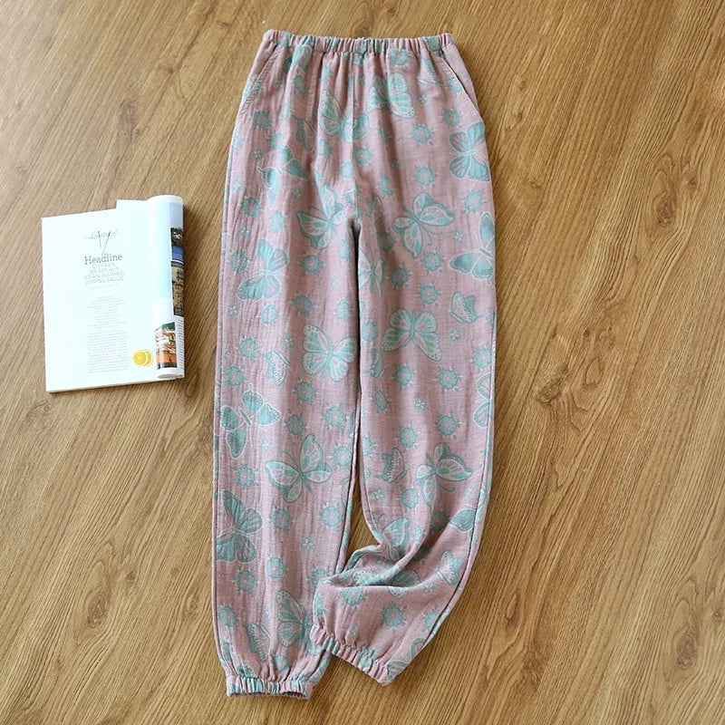 ☁️ Pantalon Cocoon en Gaze de Coton