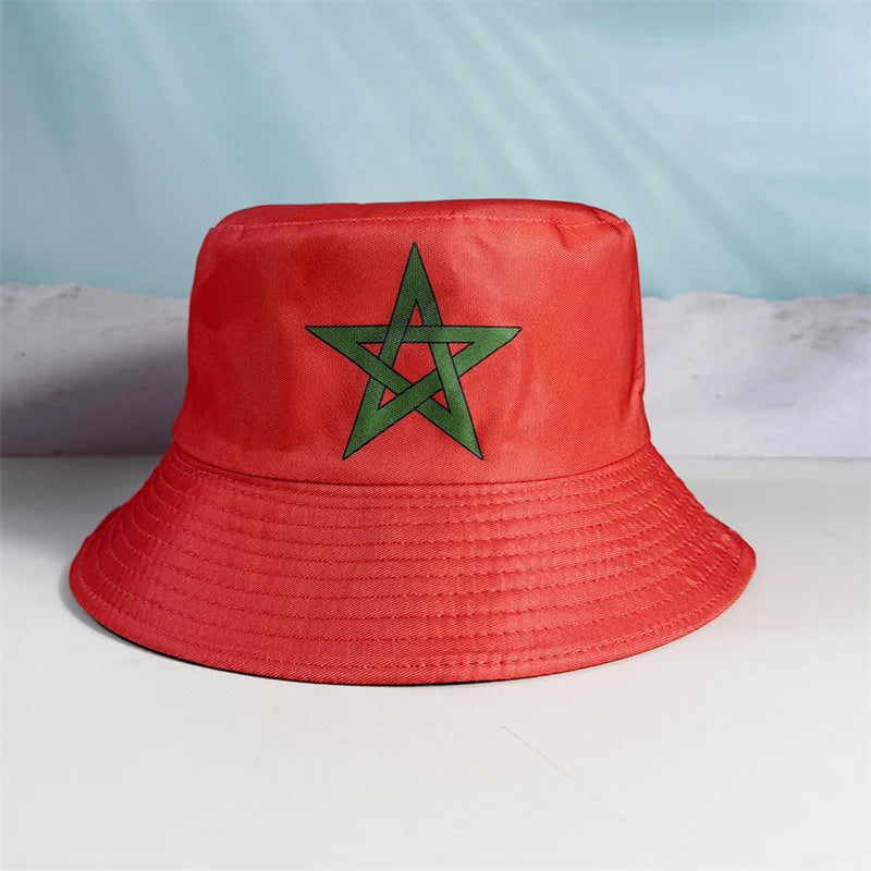 “National Flag Fan Hat”