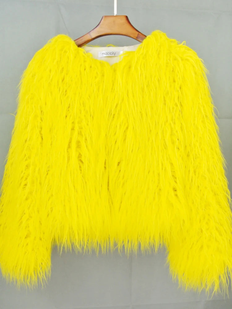 🌈 Veste Fluffy Pop