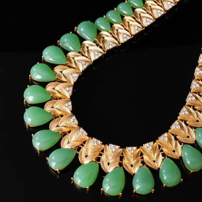 💚 Collier Émeraude Majorelle