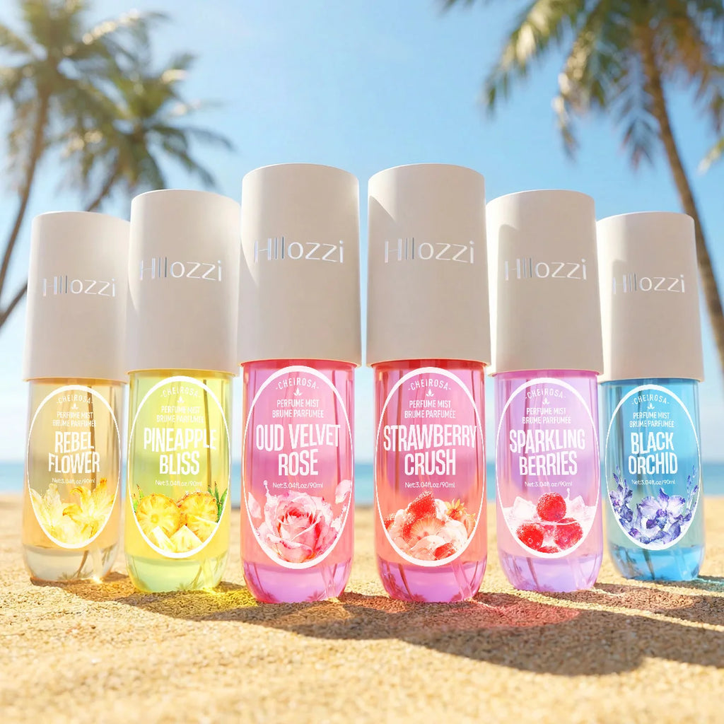 Brume Parfumée Corps & Cheveux – Collection Fruits & Fleurs 90 ml