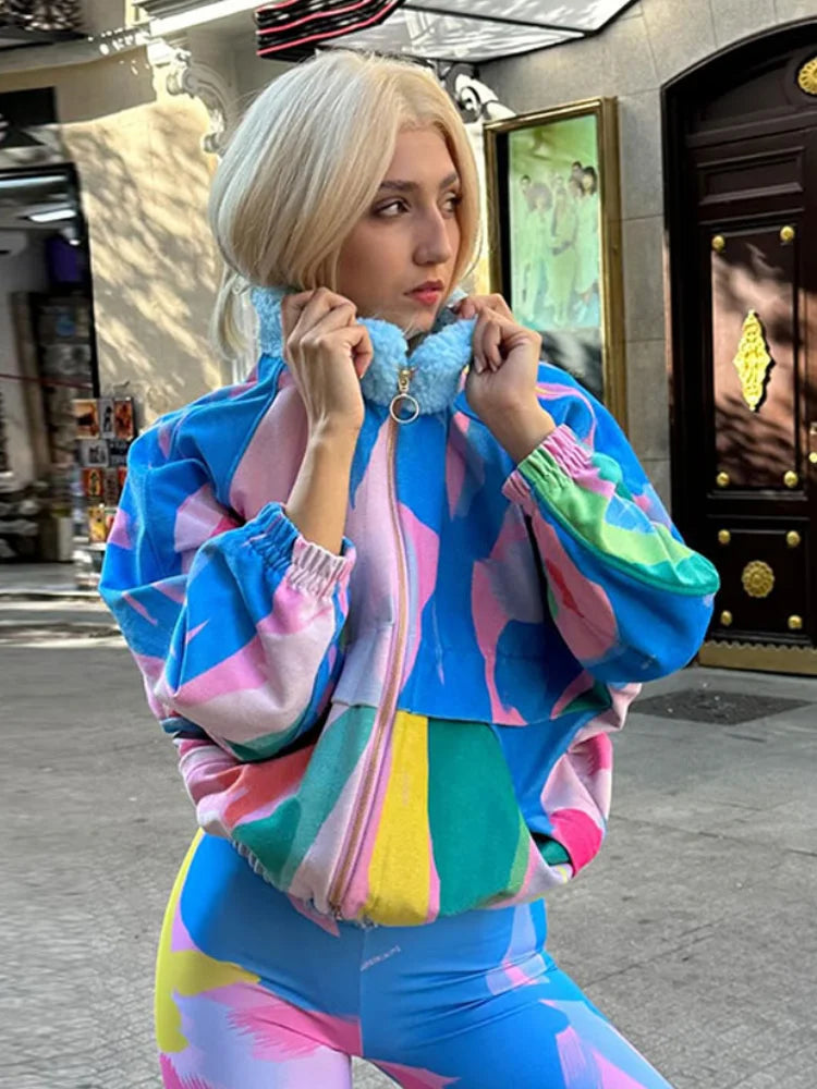 🌈 Veste Pop Art