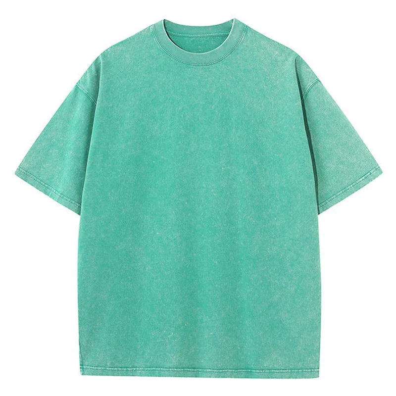 🌿 T-shirt Oversize Vintage 100 % Coton