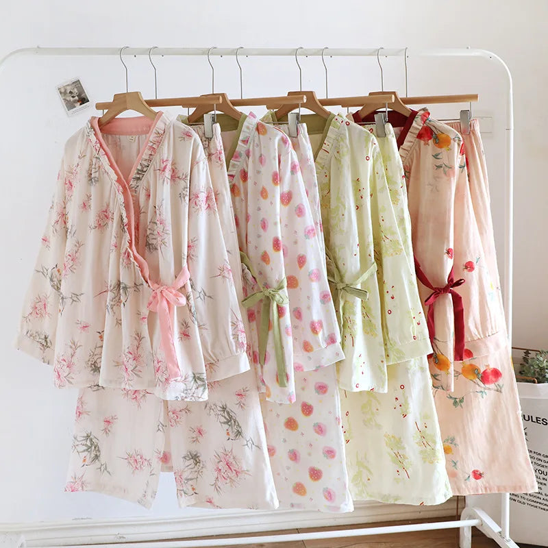 Pyjama Jardin Secret en Coton