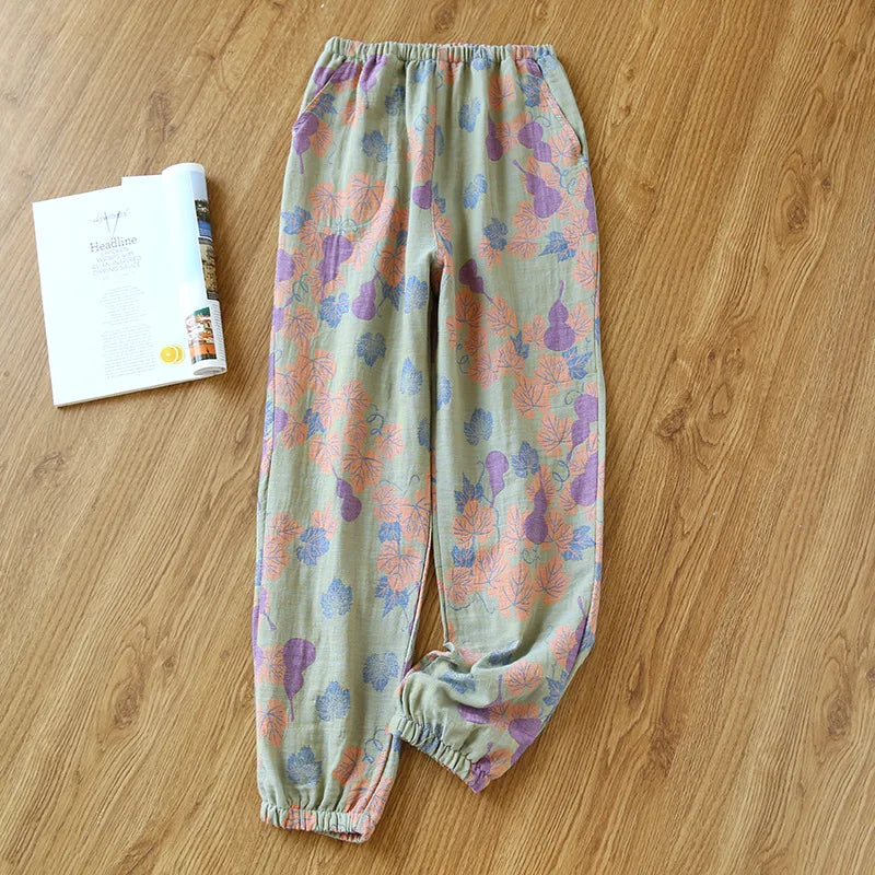 ☁️ Pantalon Cocoon en Gaze de Coton