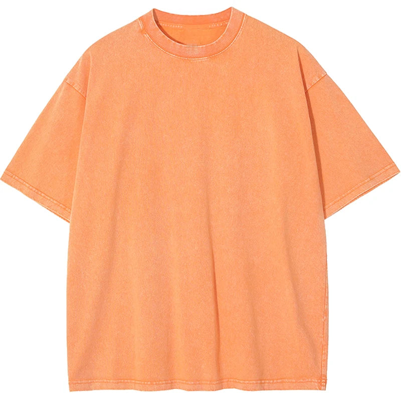 🌿 T-shirt Oversize Vintage 100 % Coton