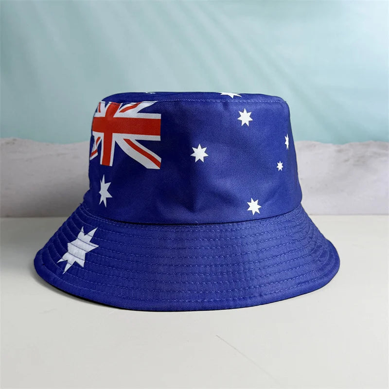 “National Flag Fan Hat”