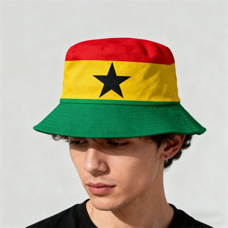“National Flag Fan Hat”