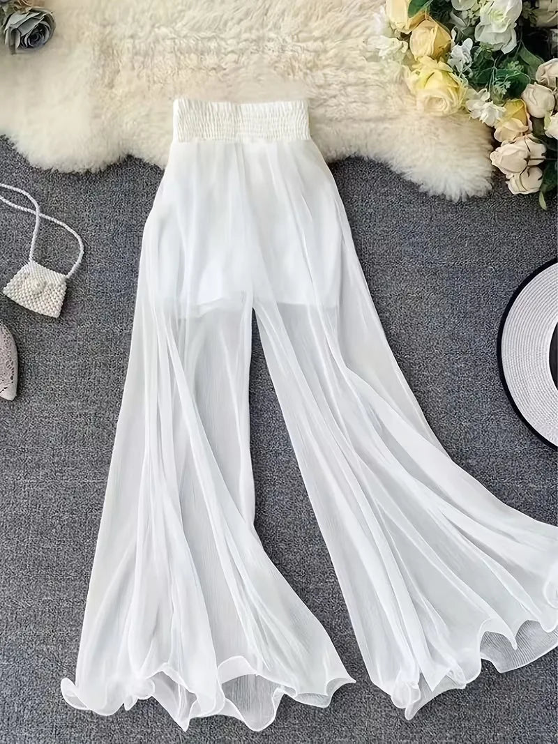 Pantalon Palazzo "Brise Nocturne"