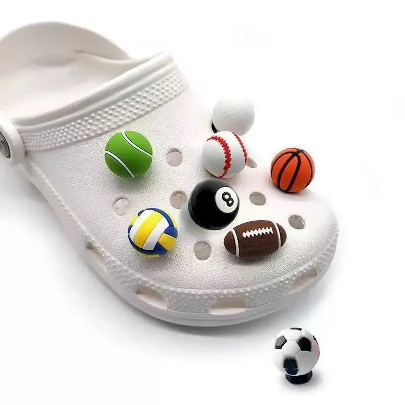 Shoe Charm for Clogs Sandals Basketball