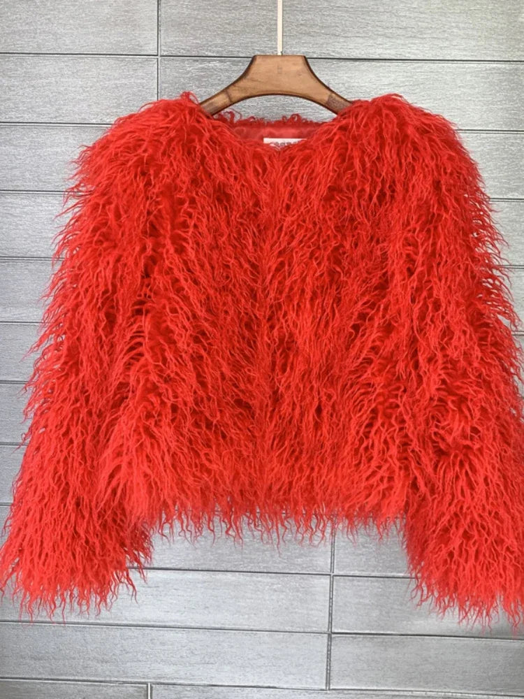 🌈 Veste Fluffy Pop