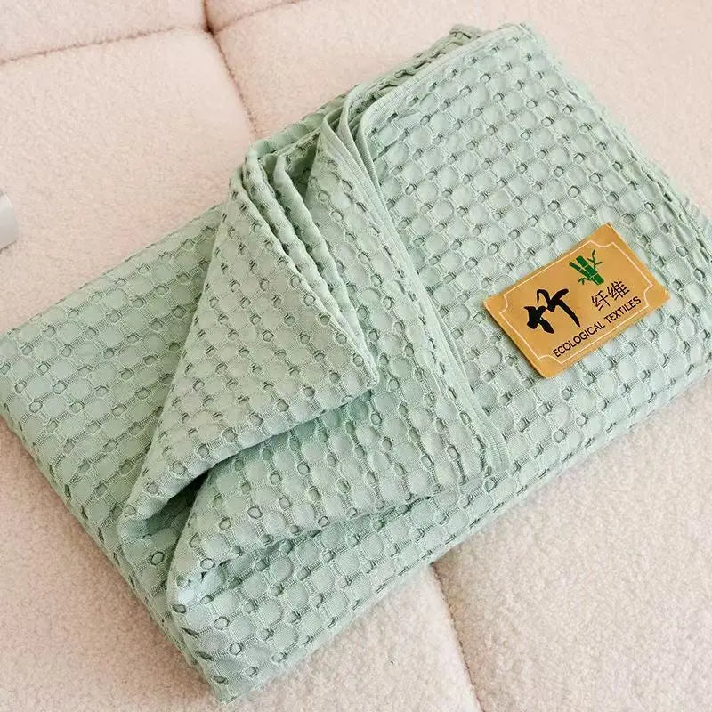 🌿 Plaid Fraîcheur Bambou