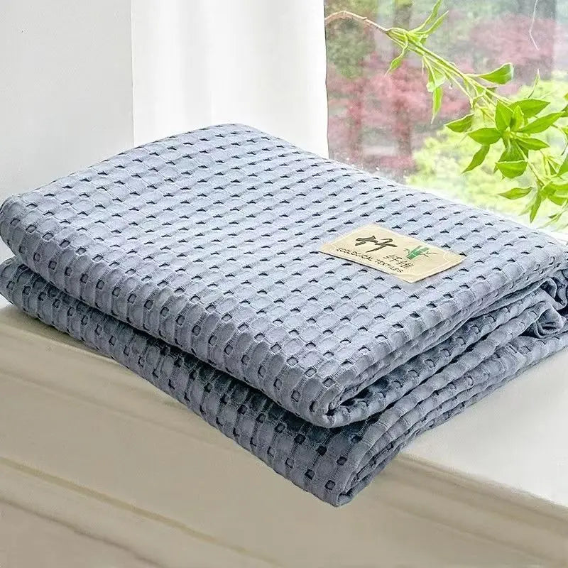 🌿 Plaid Fraîcheur Bambou