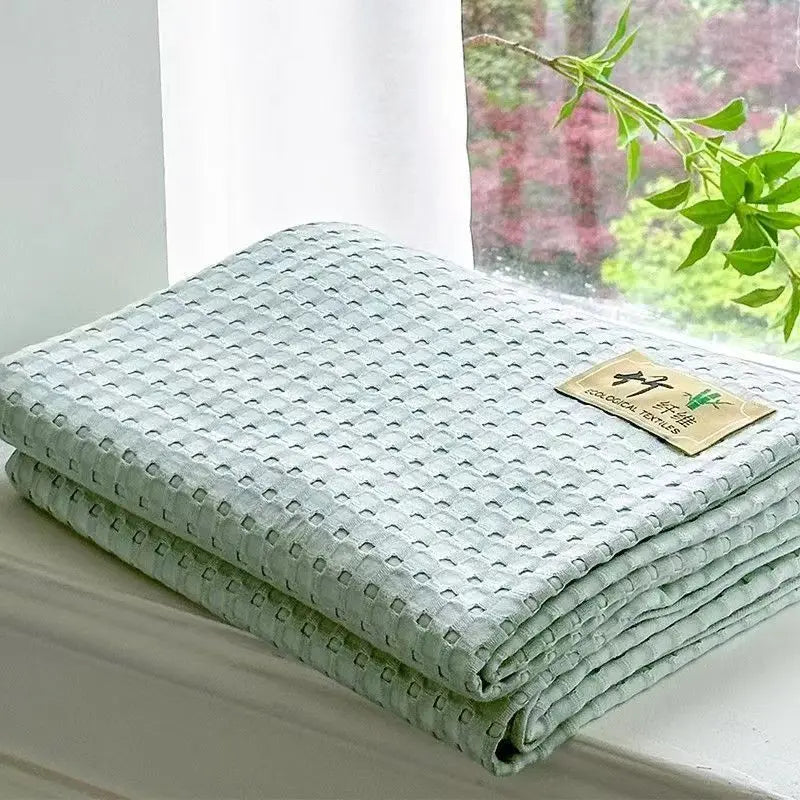 🌿 Plaid Fraîcheur Bambou