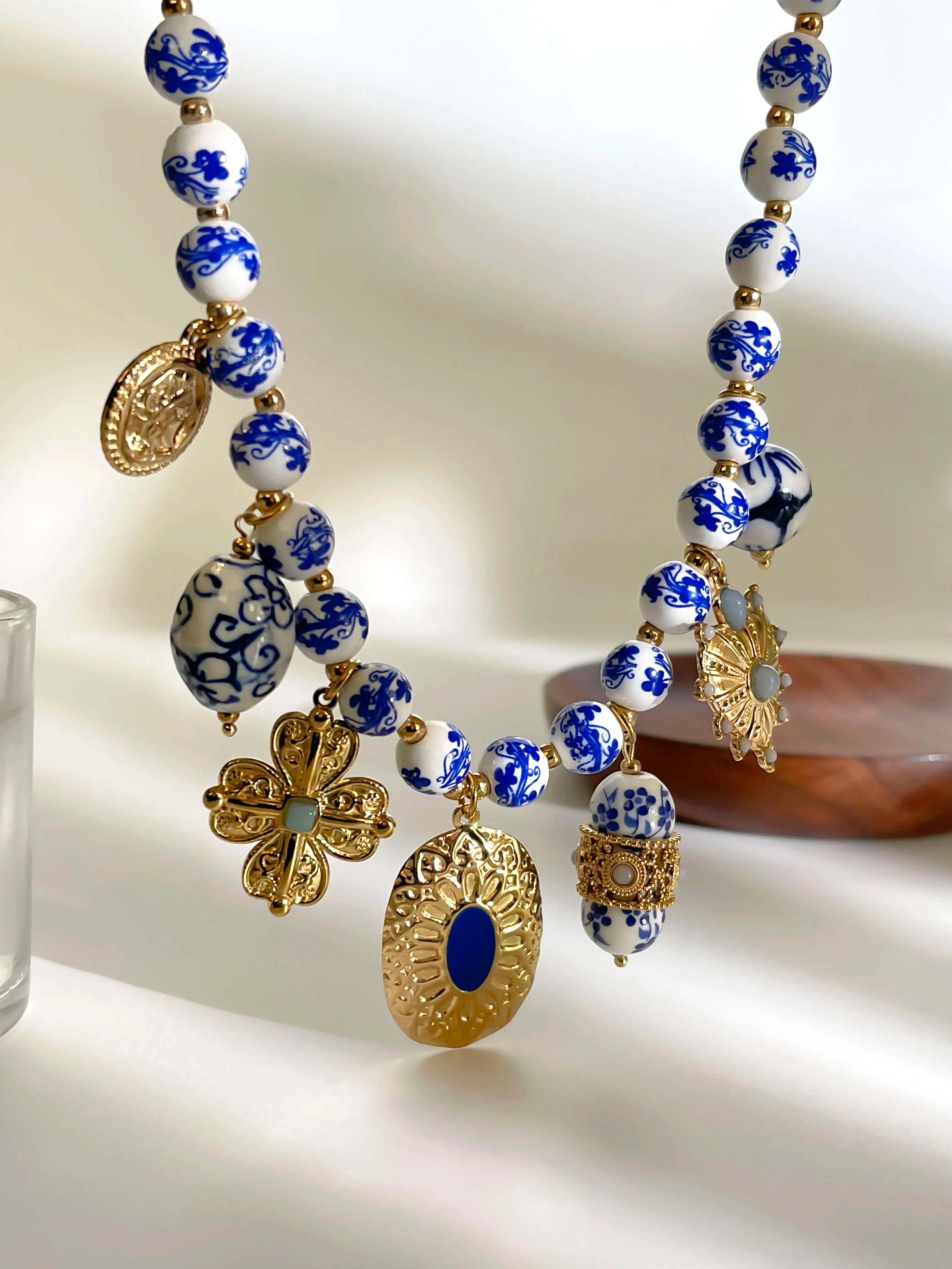 💙 Collier Bohème Azulejo