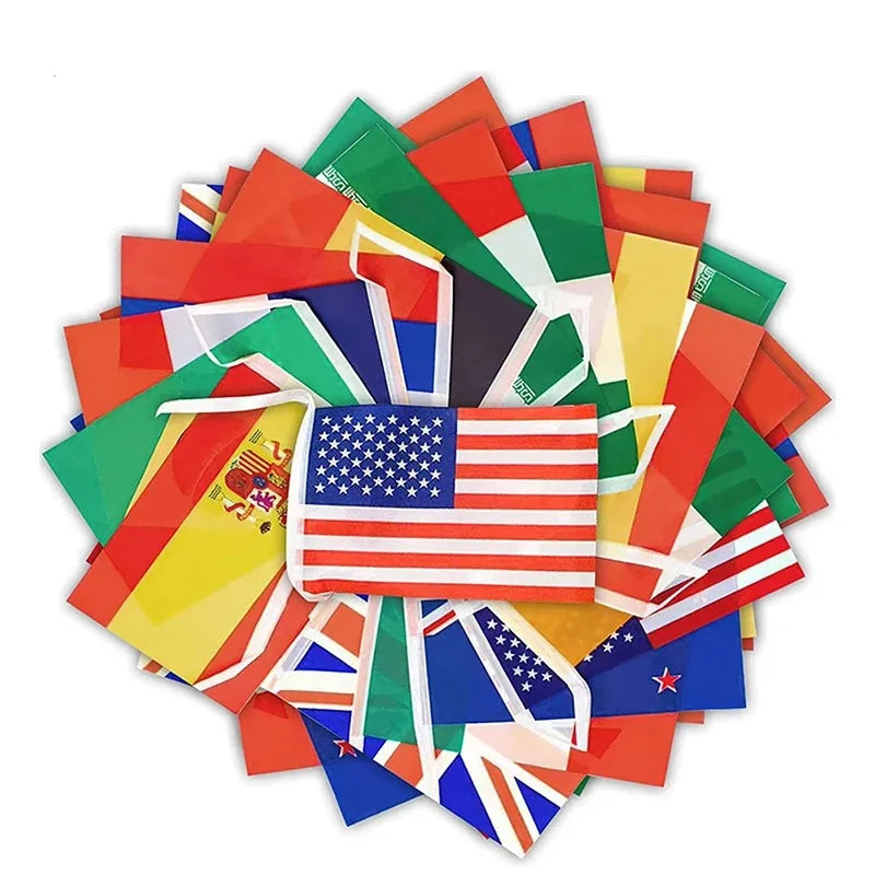 48 Countries Soccer National Flag