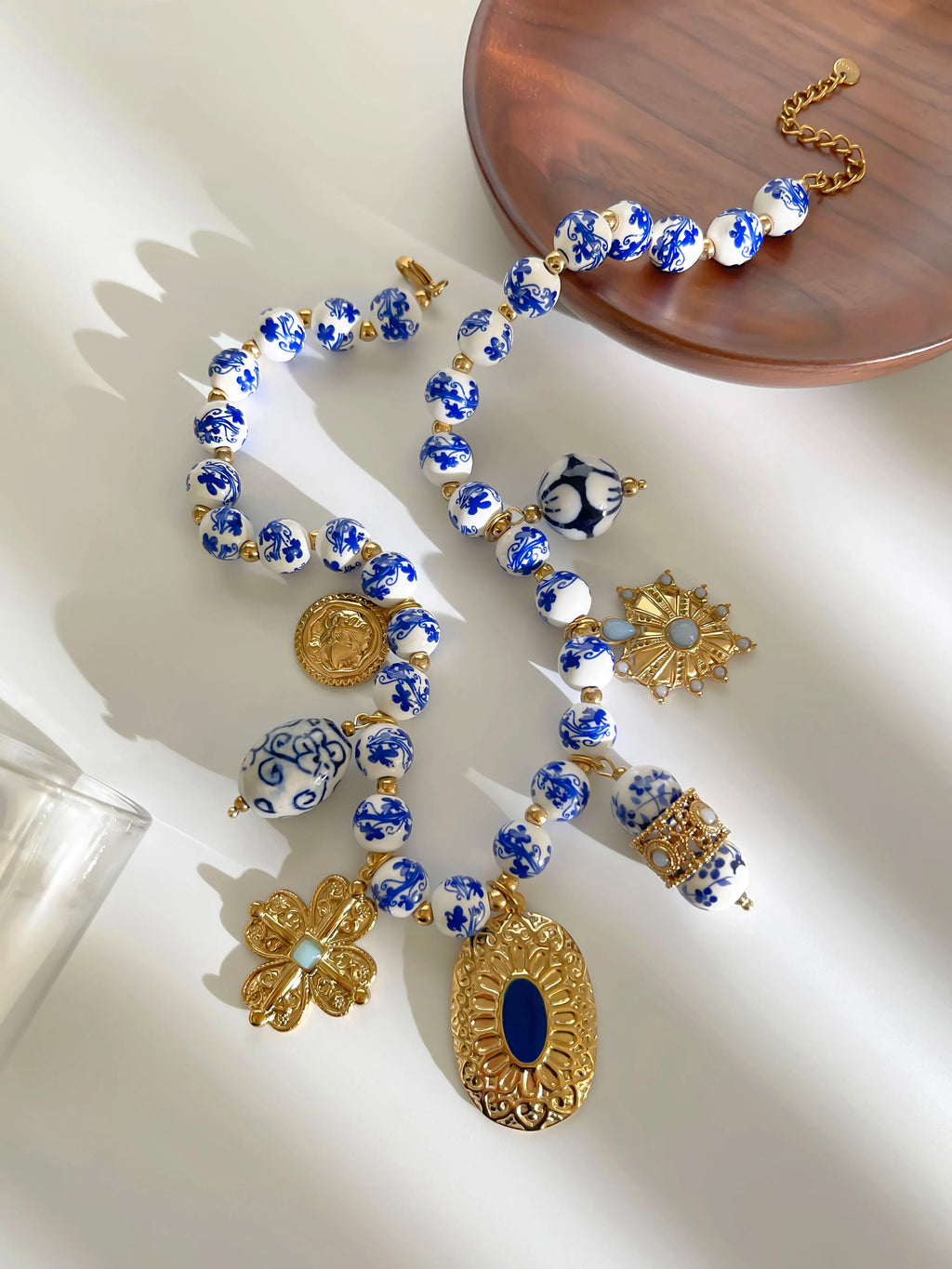 💙 Collier Bohème Azulejo