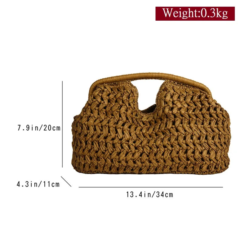 Le Moka Nomade – Sac Tressé Bohème Chic