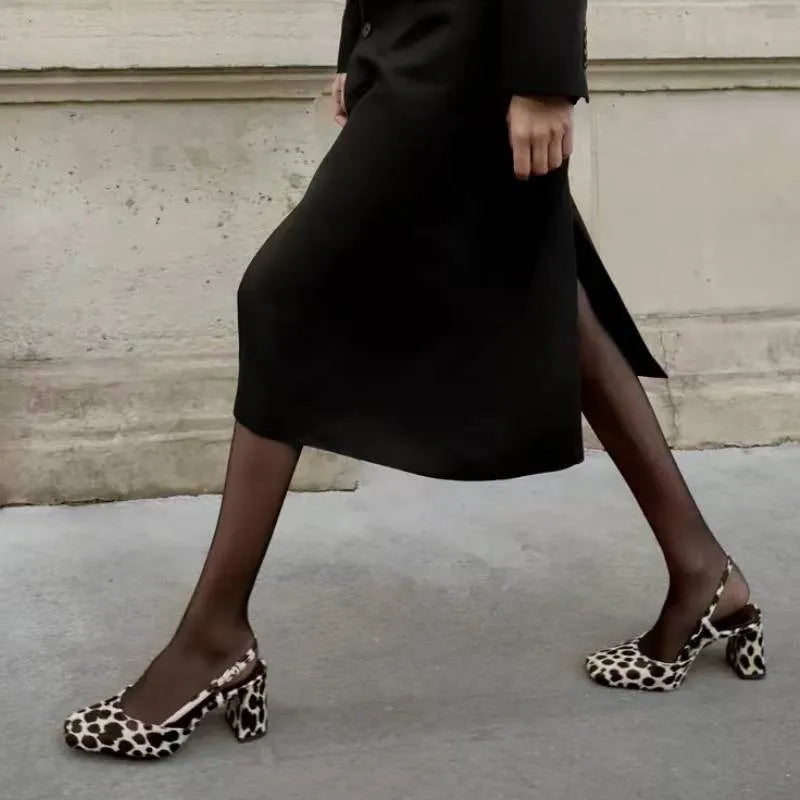 🐆 Escarpins Wild Léopard
