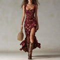 La Gitana Soléa – Robe Bohème Western Chic