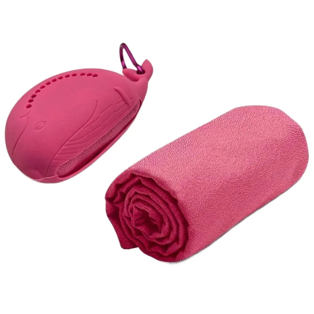 Serviette Rafraîchissante Instantanée – Sport, Plage & Bien-être