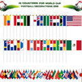 Handheld Flags 48 Countries International