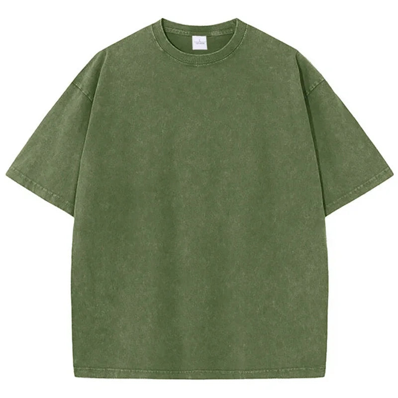 🌿 T-shirt Oversize Vintage 100 % Coton