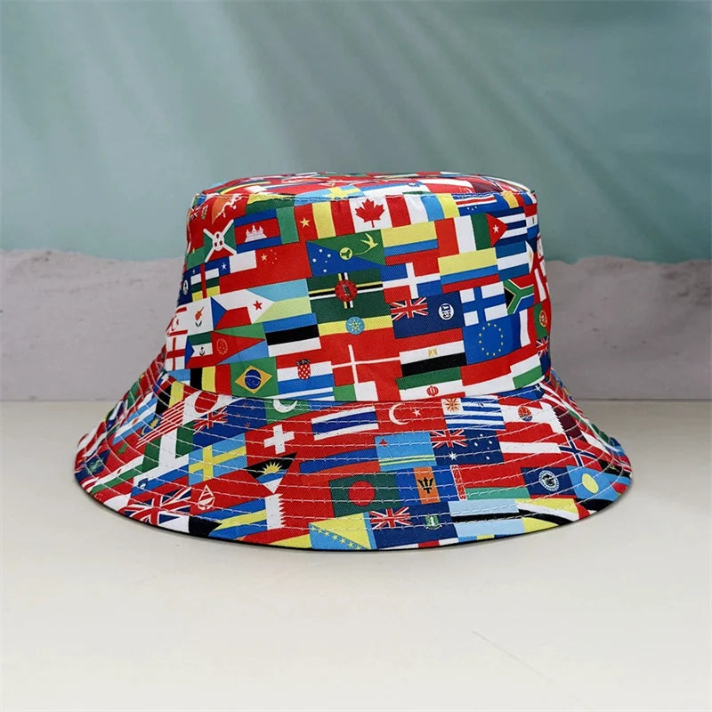 “National Flag Fan Hat”