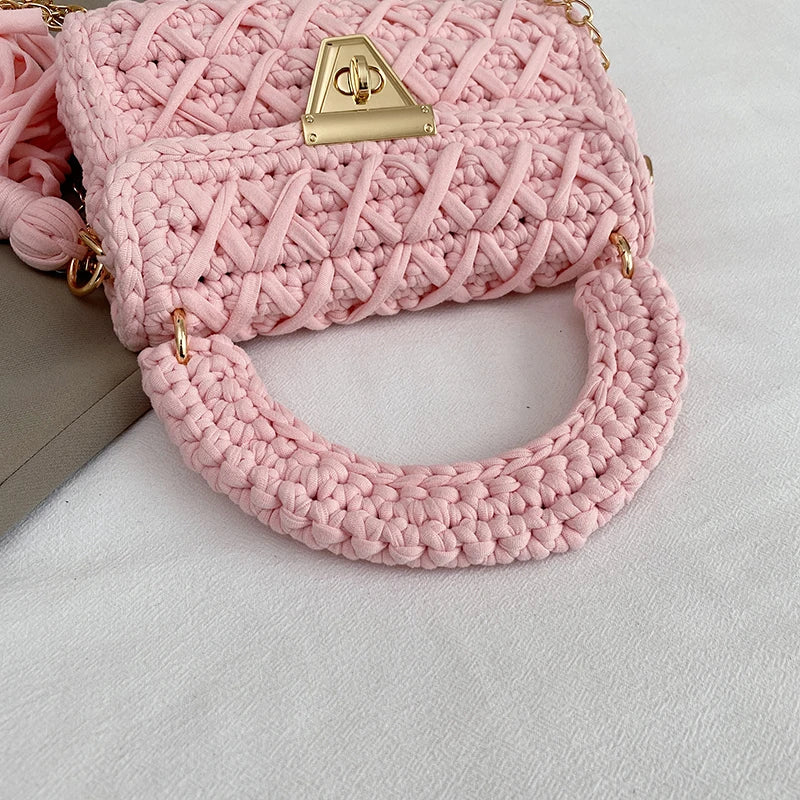 🩷 Sac Crochet Majorelle