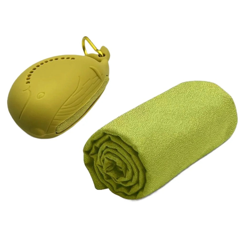Serviette Rafraîchissante Instantanée – Sport, Plage & Bien-être