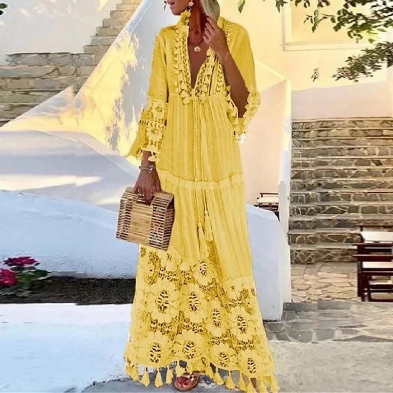 Robe Bohème "Santoria"