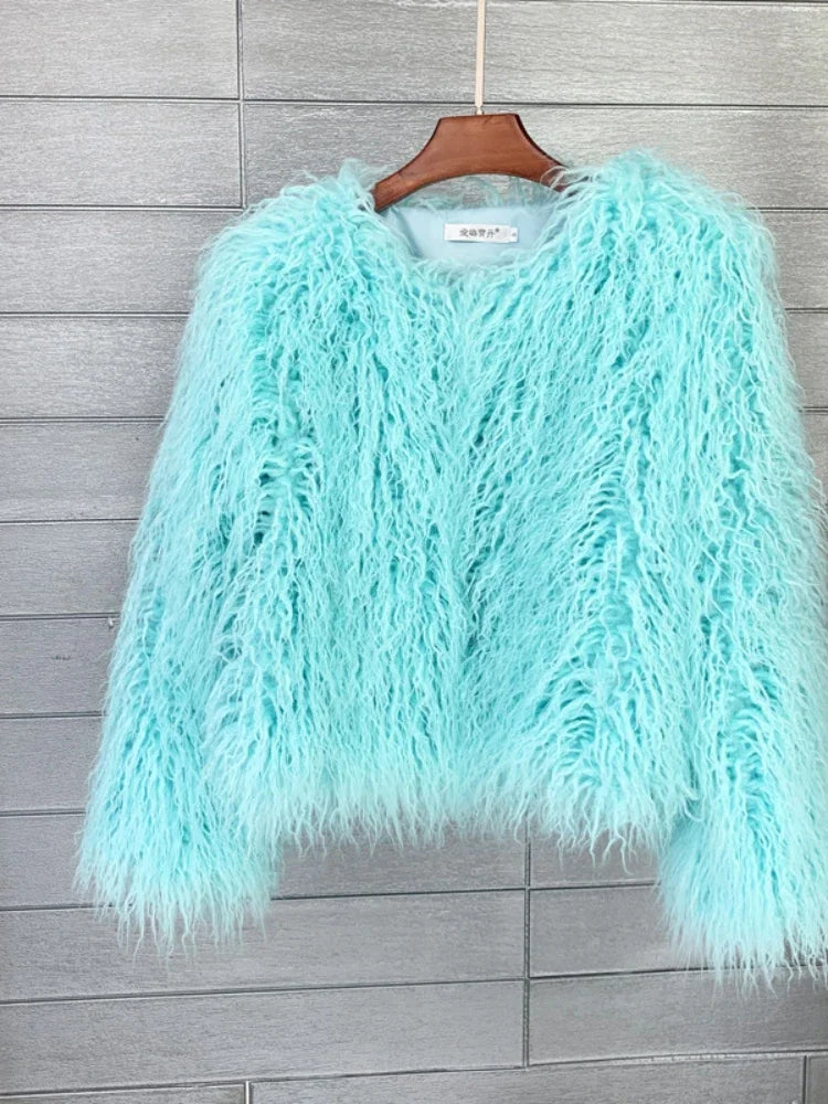 🌈 Veste Fluffy Pop
